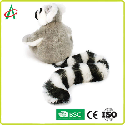 10" sveglio nessun giocattolo della peluche delle lemure del Madagascar di irritazione