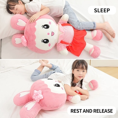ISO9001 ASTM 40" cuscino sveglio non tossico della peluche del coniglio