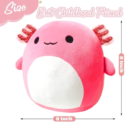 Morbidezza non tossica di Angelber 20.4cm giù il cuscino della peluche di axolotl del cotone
