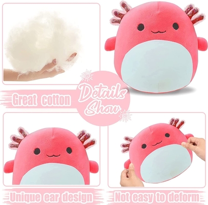 Morbidezza non tossica di Angelber 20.4cm giù il cuscino della peluche di axolotl del cotone