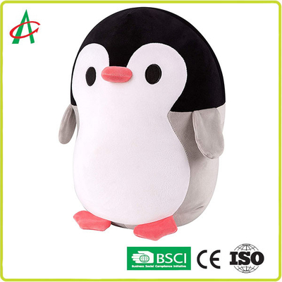 La pelliccia lunga del mucchio ha farcito il giocattolo BSCI del pinguino certificato