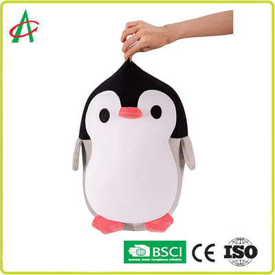 La pelliccia lunga del mucchio ha farcito il giocattolo BSCI del pinguino certificato